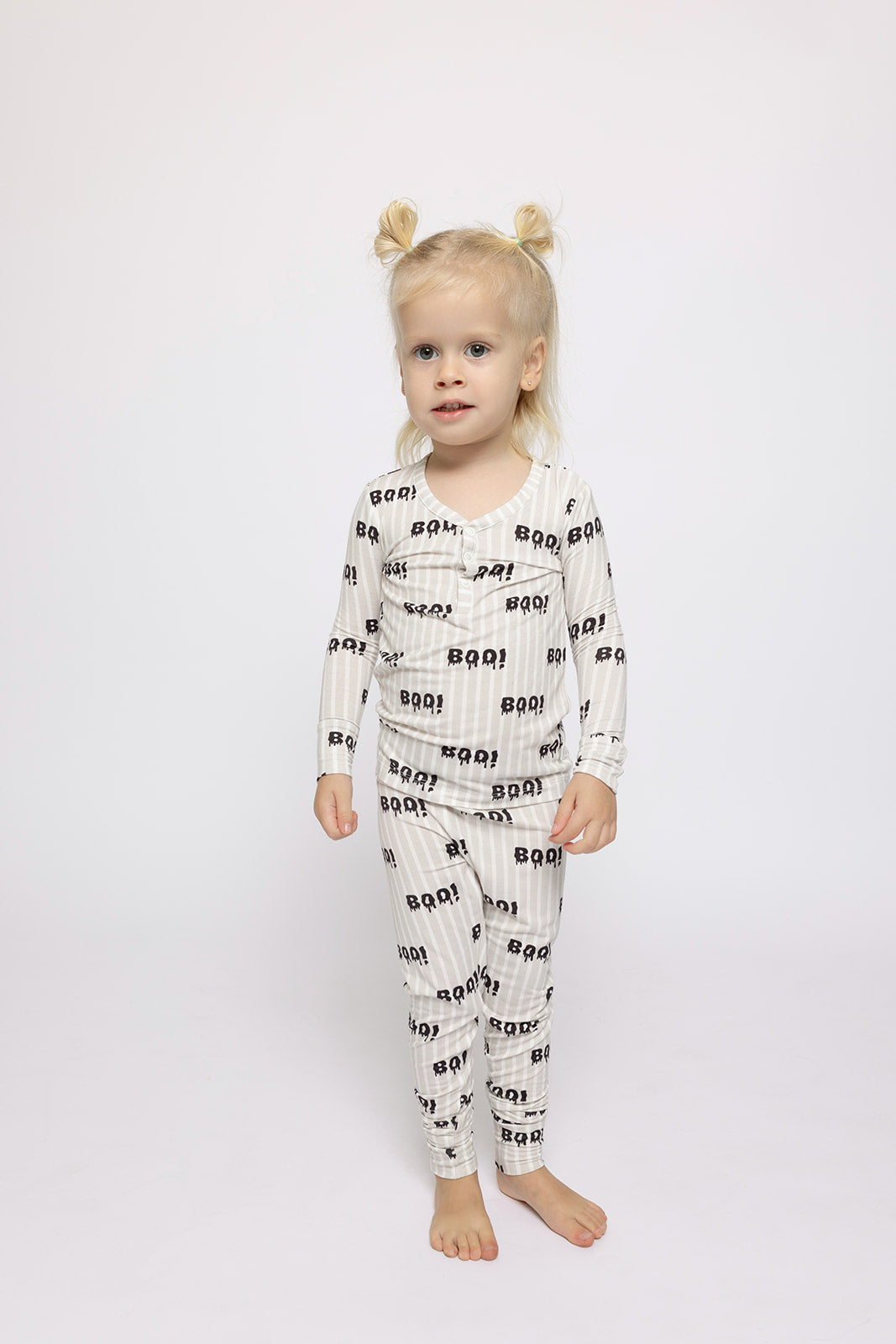 boo! bamboo pajamas // LONG-SLEEVE TWO-PIECE SET