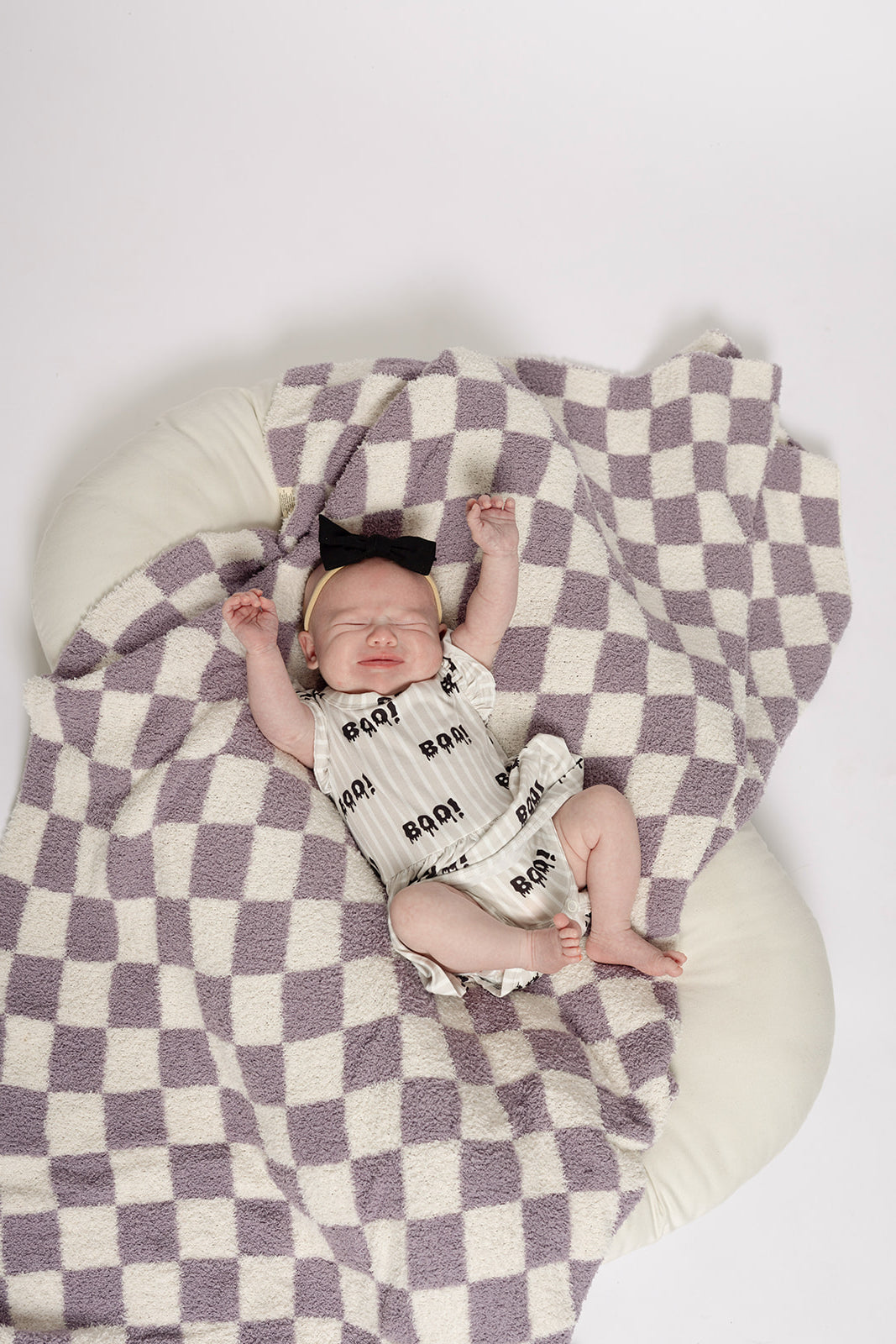 bamboo ruffle romper // boo!