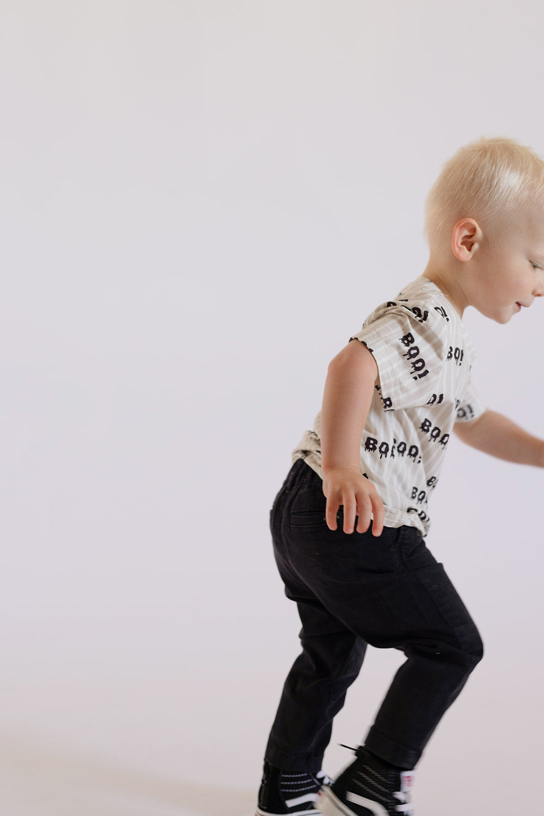 child bamboo tshirt // boo!