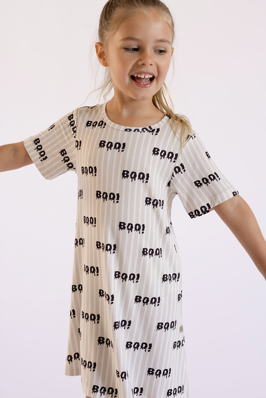 bamboo tshirt dress // boo!