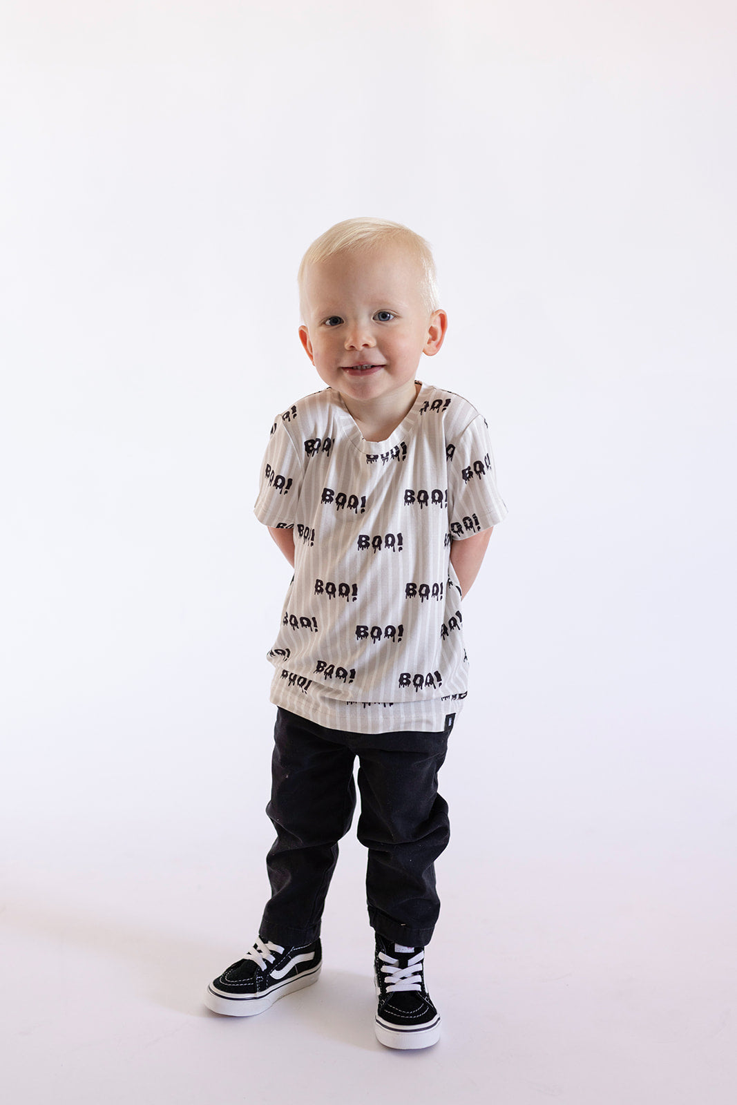 child bamboo tshirt // boo!