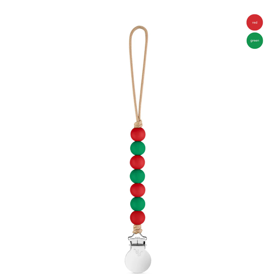 pacifier clip // christmas