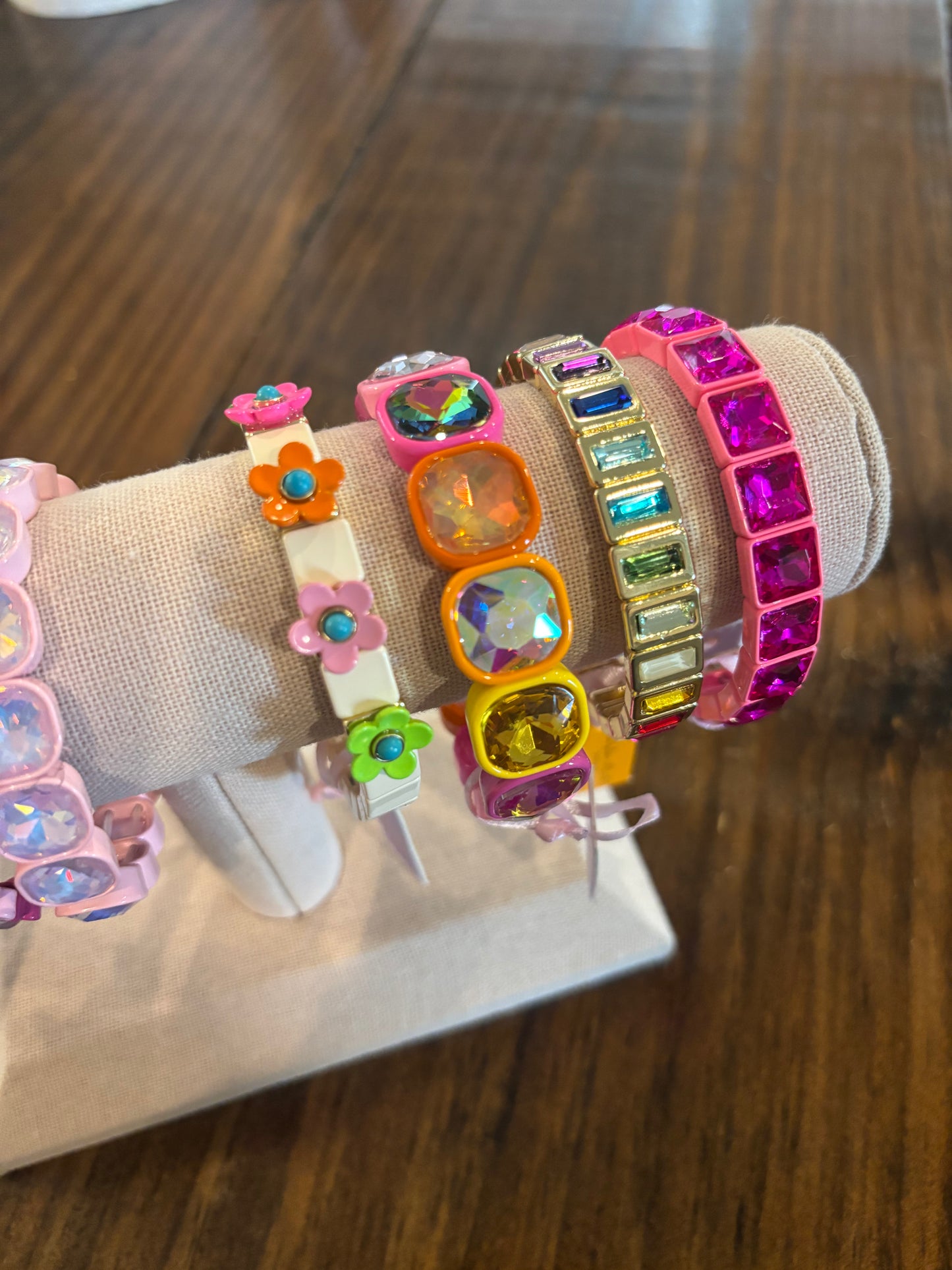 gemstone stretch bracelet // LOTS OF STYLES!!!!