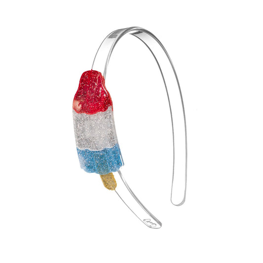 glittery bomb pop headband