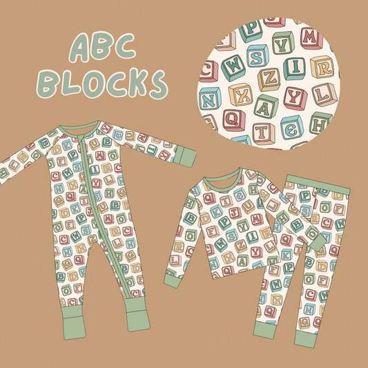 abc blocks BAMBOO PREORDER // OPEN UNTIL 5.12 // SHIPS IN JULY