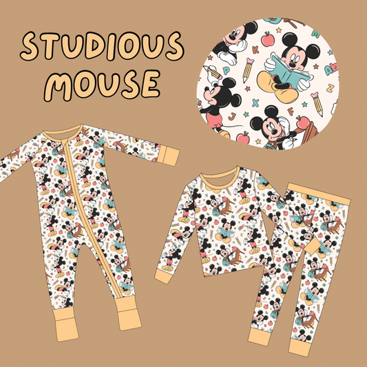 studious mouse BAMBOO PREORDER // OPEN UNTIL 5.12 // SHIPS IN JULY