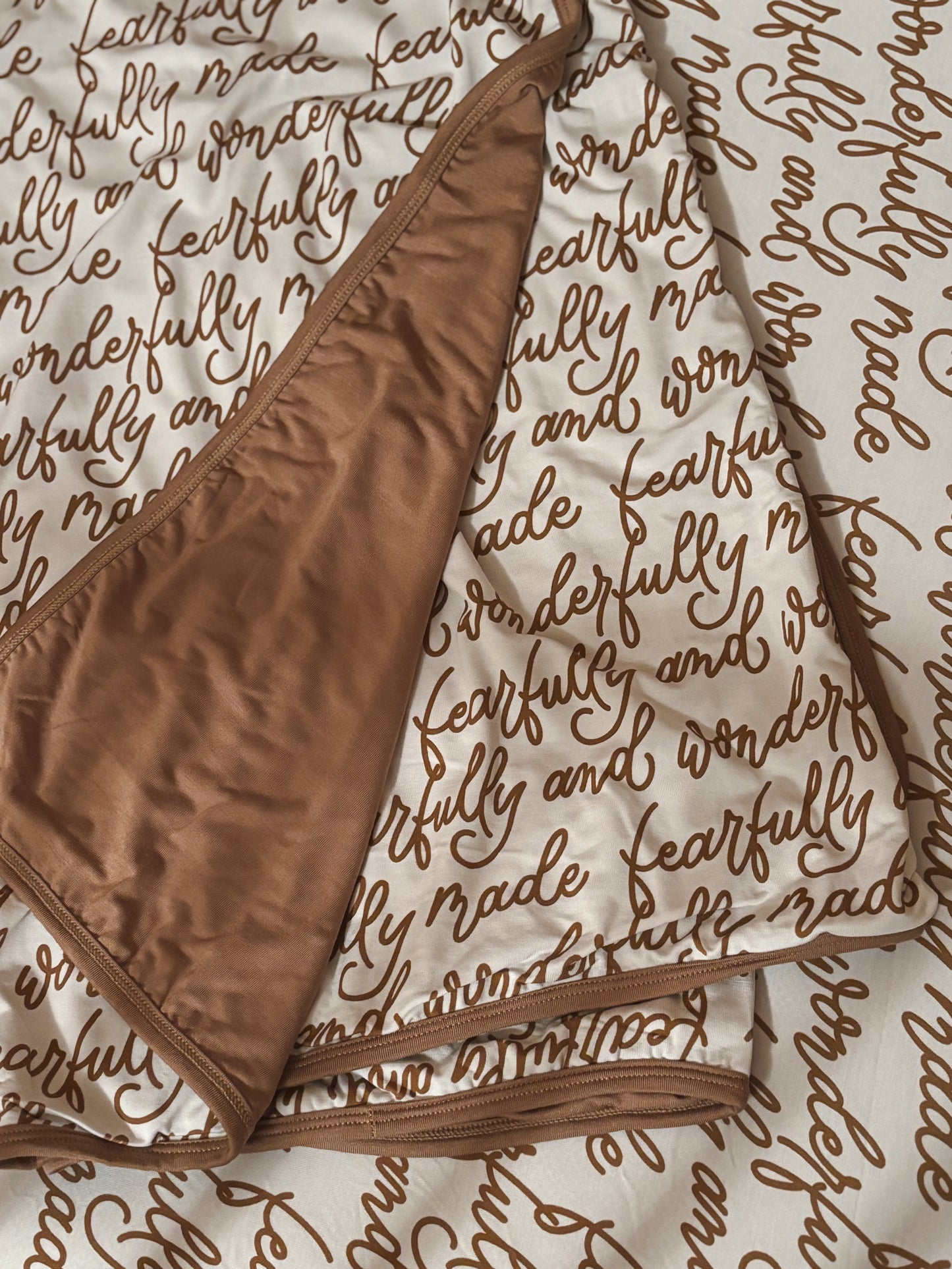 bamboo baby blanket // fearfully and wonderfully made