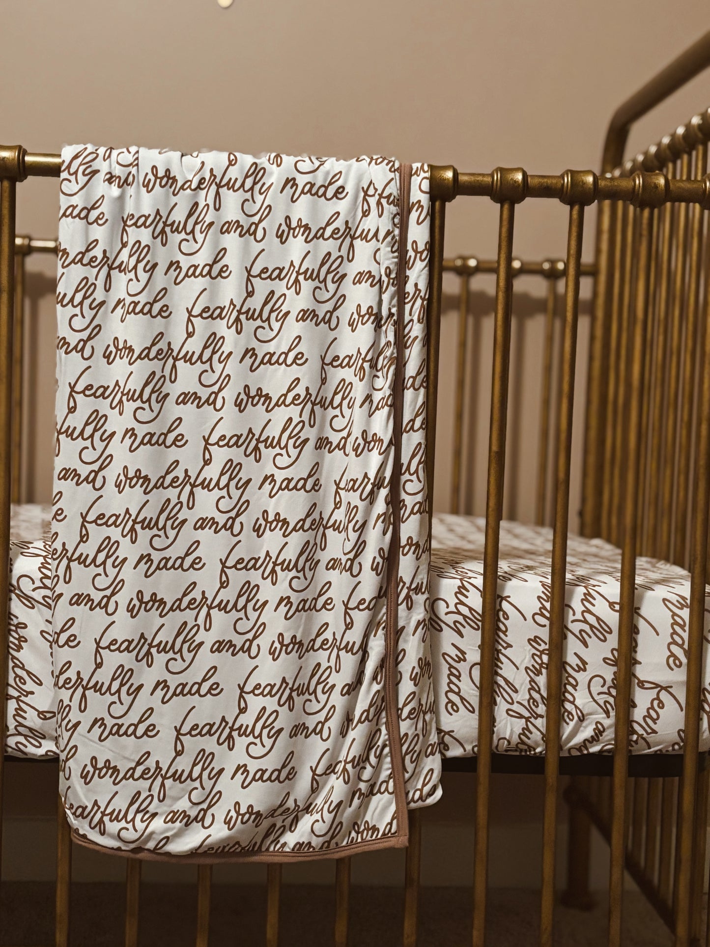 bamboo baby blanket // fearfully and wonderfully made