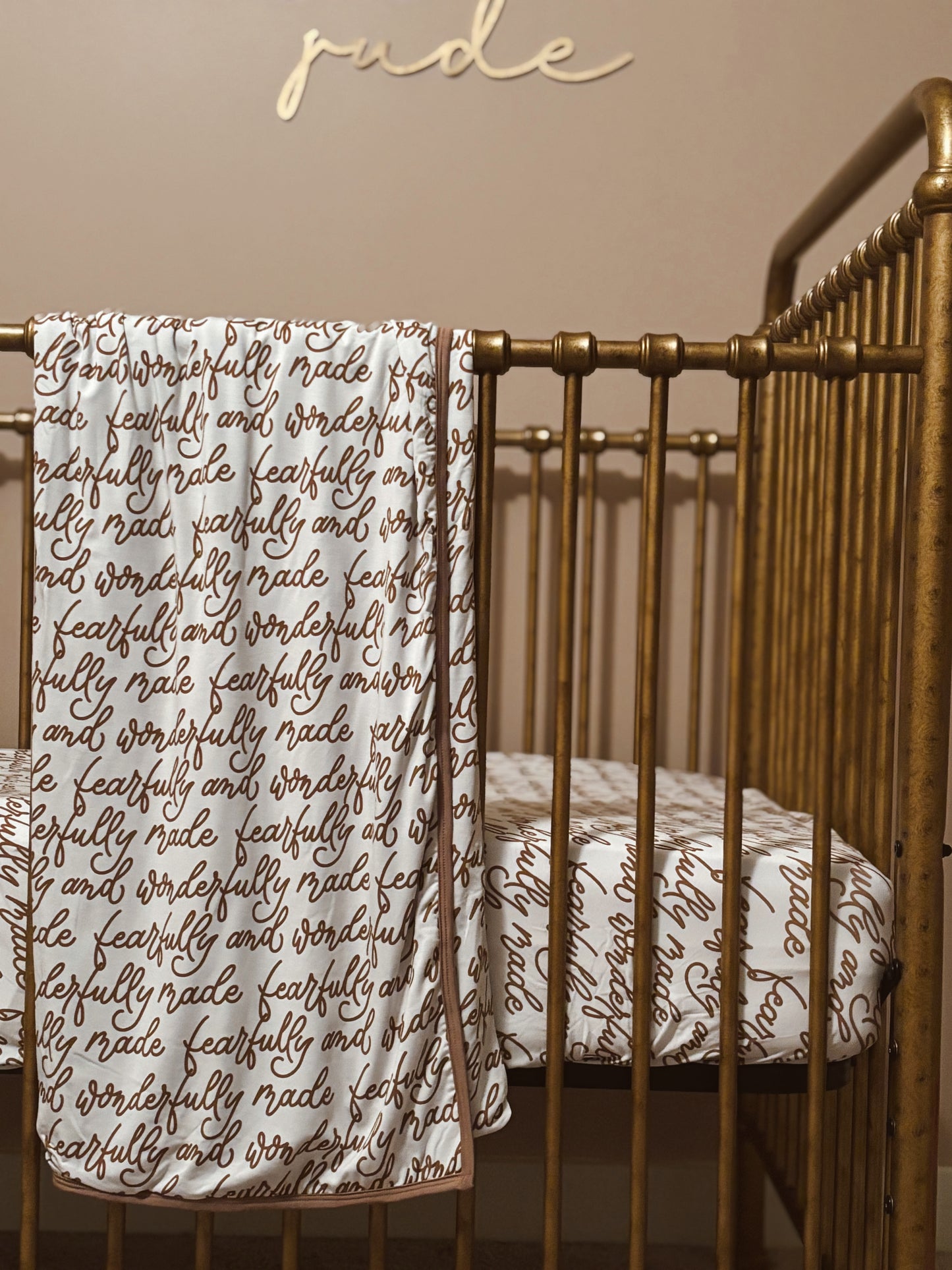 bamboo baby blanket // fearfully and wonderfully made
