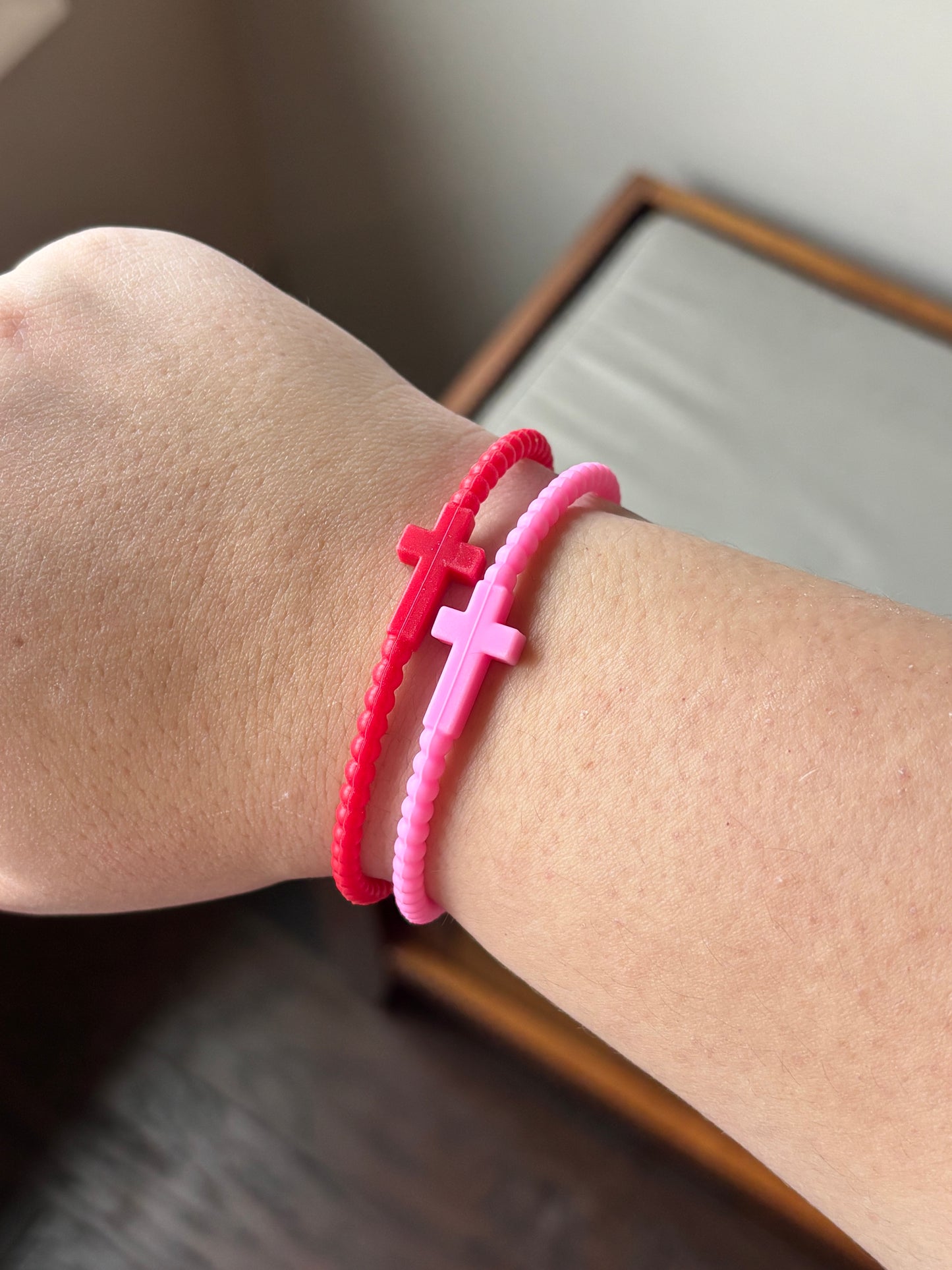 set of 2 jesus bracelets (women’s) // valentine