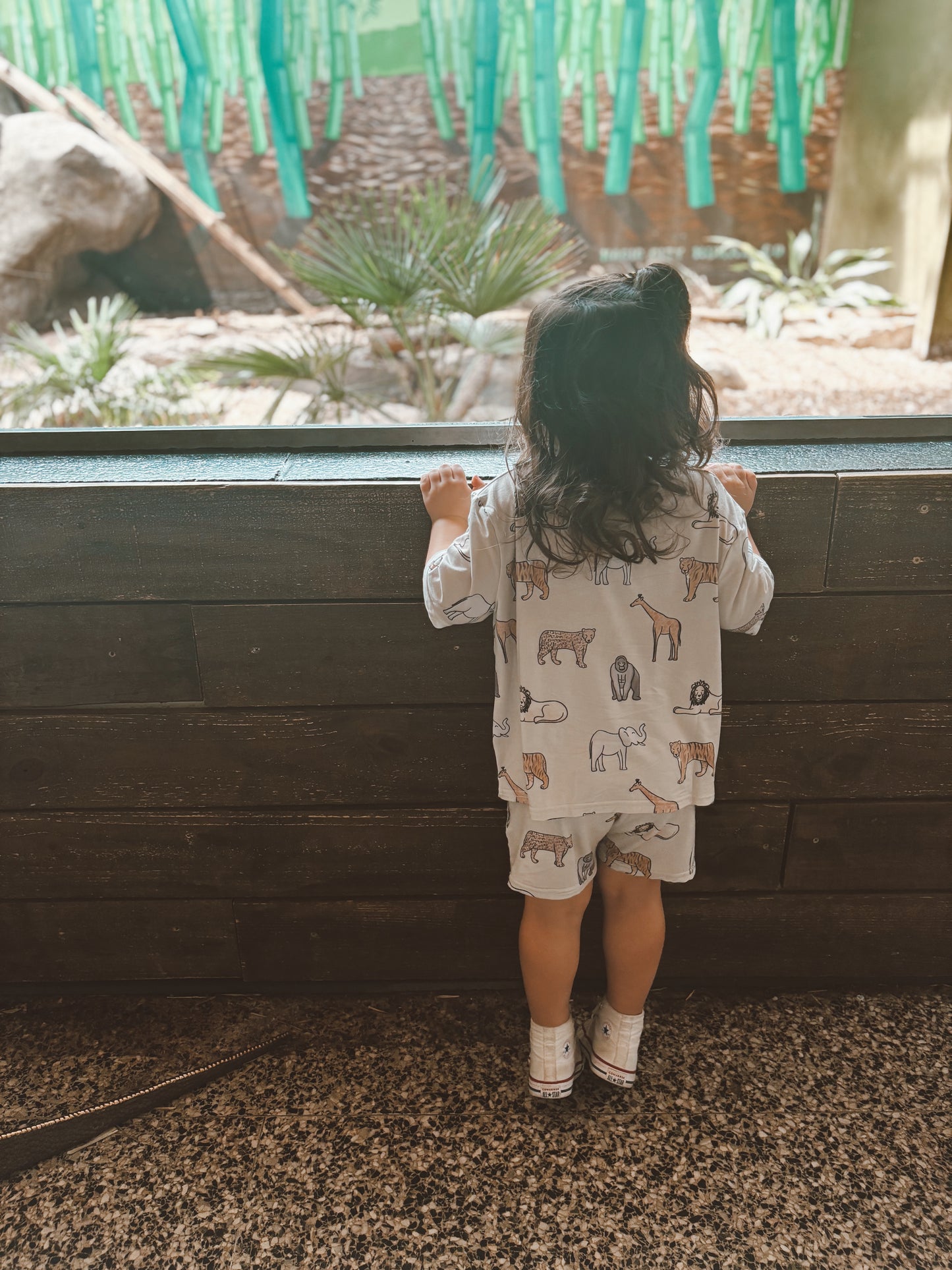 kaldi bamboo lounge set // zoo day
