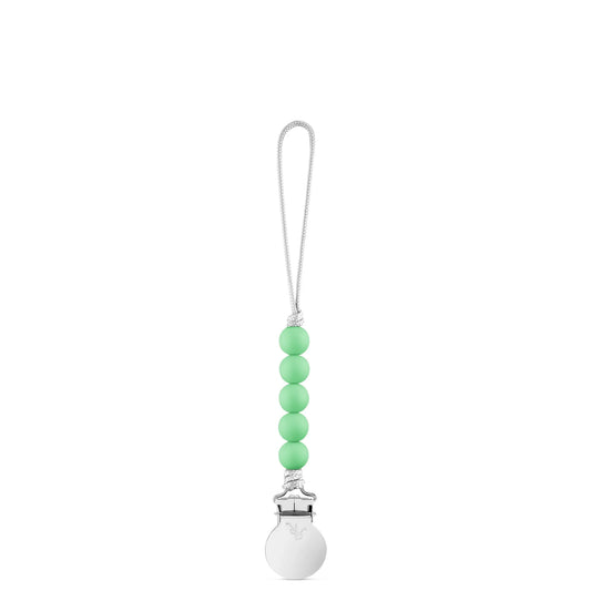 quinn pacifier clip // spearmint