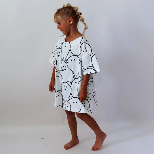 ghosts all over dress