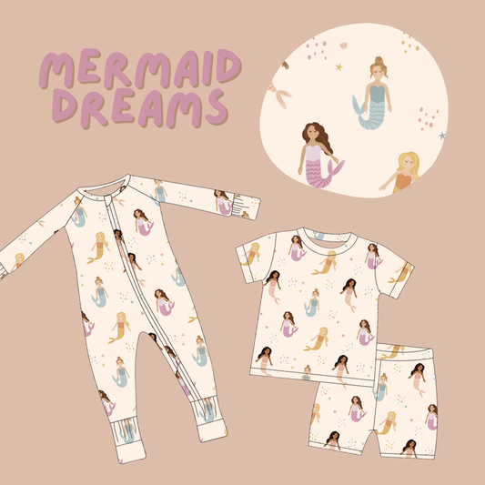 mermaid dreams BAMBOO PREORDER // OPEN UNTIL 4.13 // SHIPS EARLY JUNE