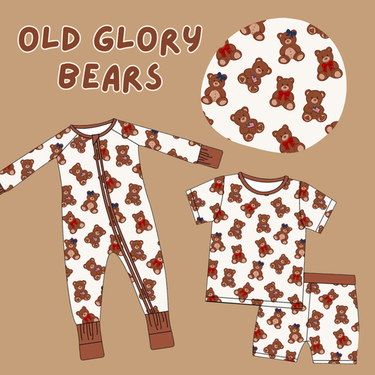 old glory bears BAMBOO PREORDER // OPEN UNTIL 3.19 // SHIPS EARLY JUNE