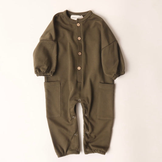 merrill jumpsuit // hunter green