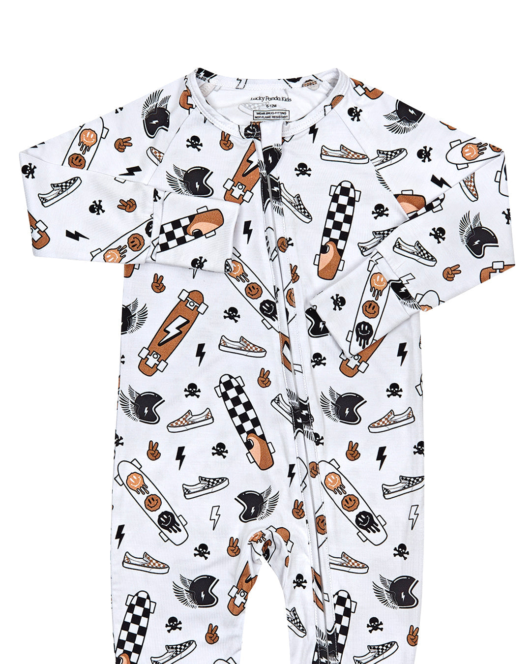 skater bamboo pajamas // ZIPPY