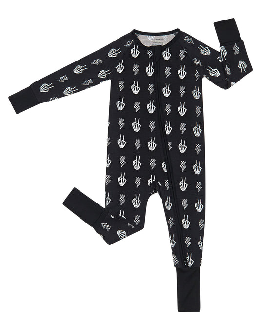 skelly vibes bamboo pajamas // ZIPPY