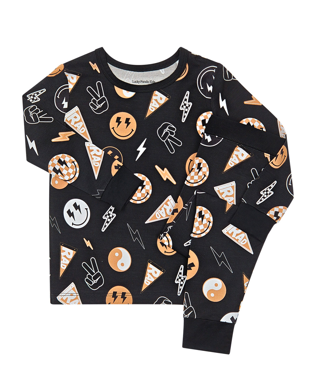 rad vibes bamboo pajamas // LONG-SLEEVE TWO-PIECE SET