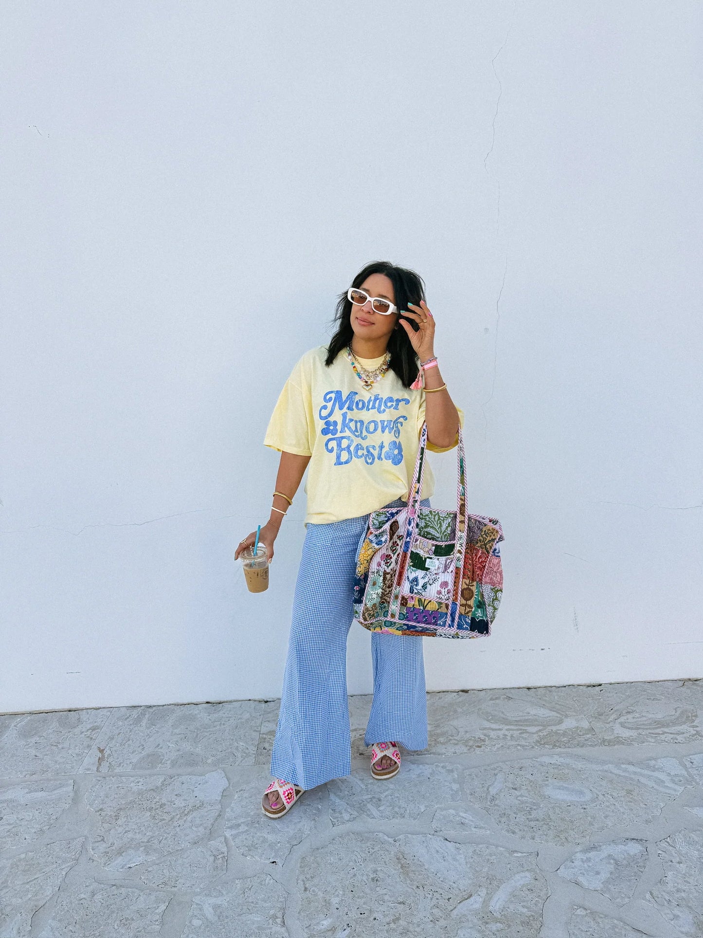 mother knows best graphic tee // women's