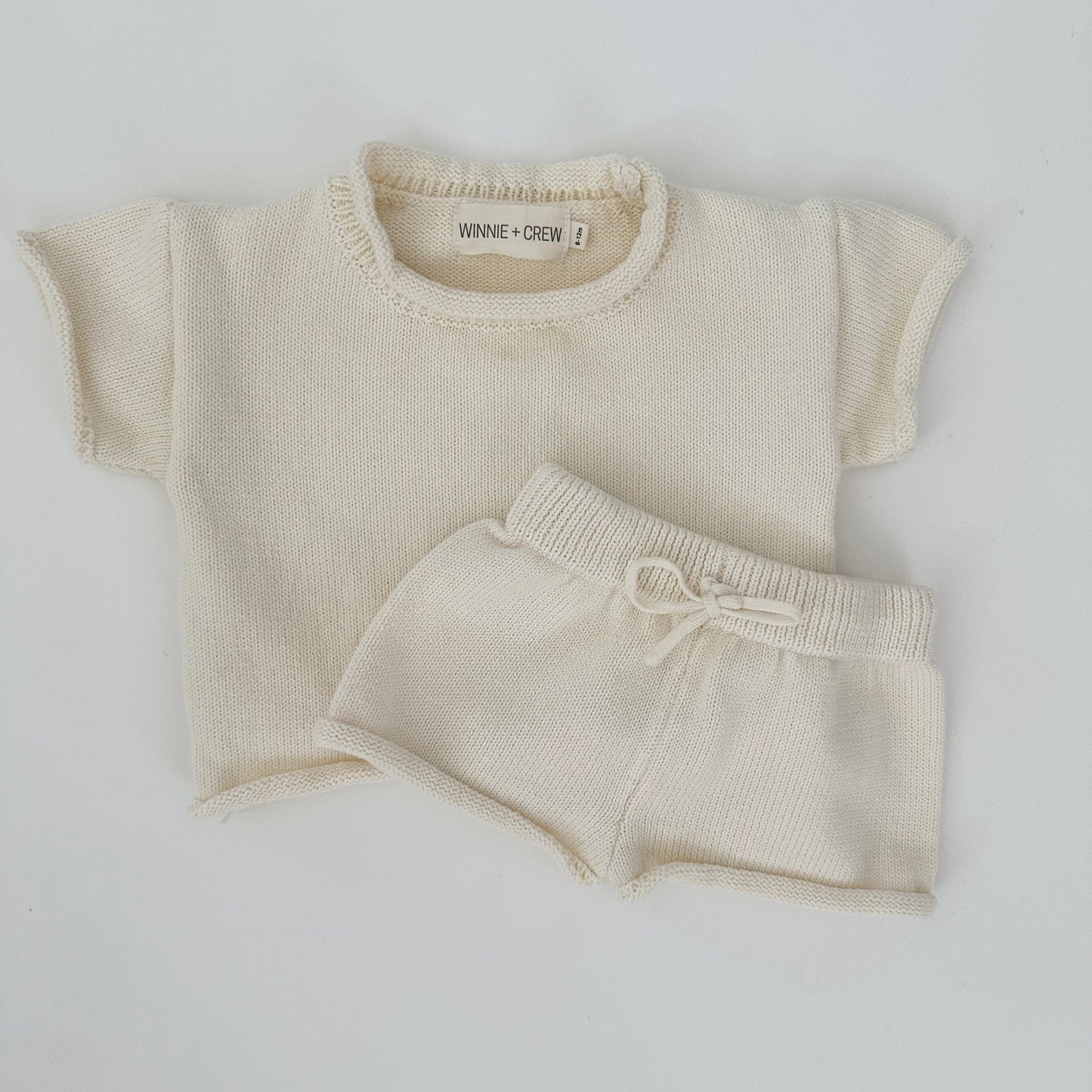 saylor knit set // cream