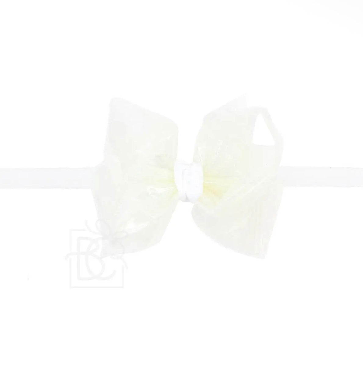 Beyond Creations WHITE waterproof bow // headband