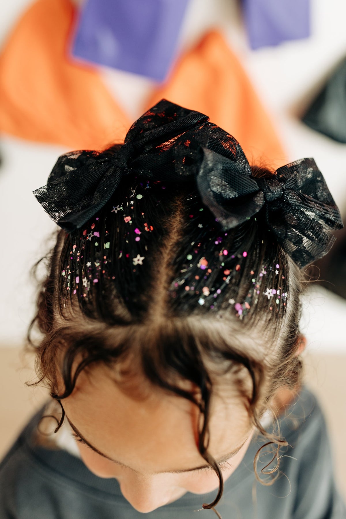 hair glitter // Lydia