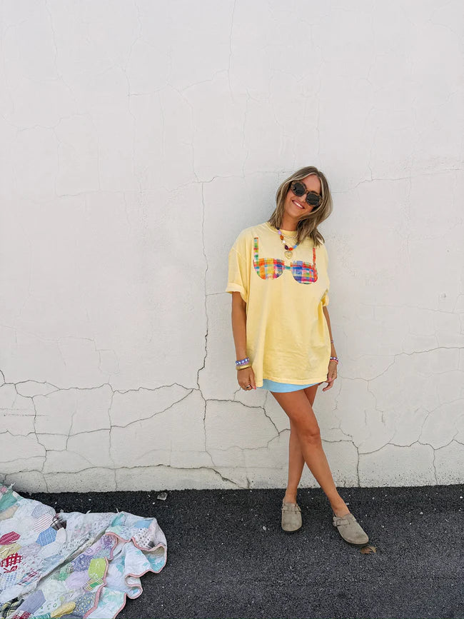 bikini graphic tee // women's