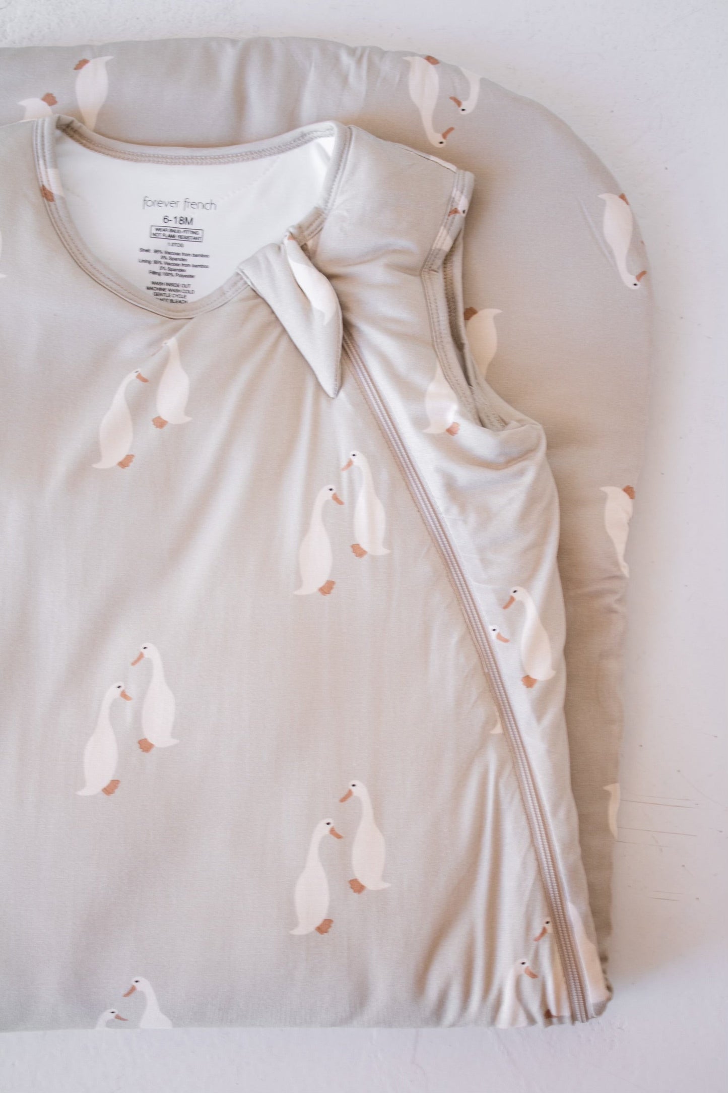 bamboo sleep sack // silly goose