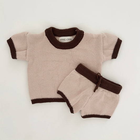 owen knit set // cream