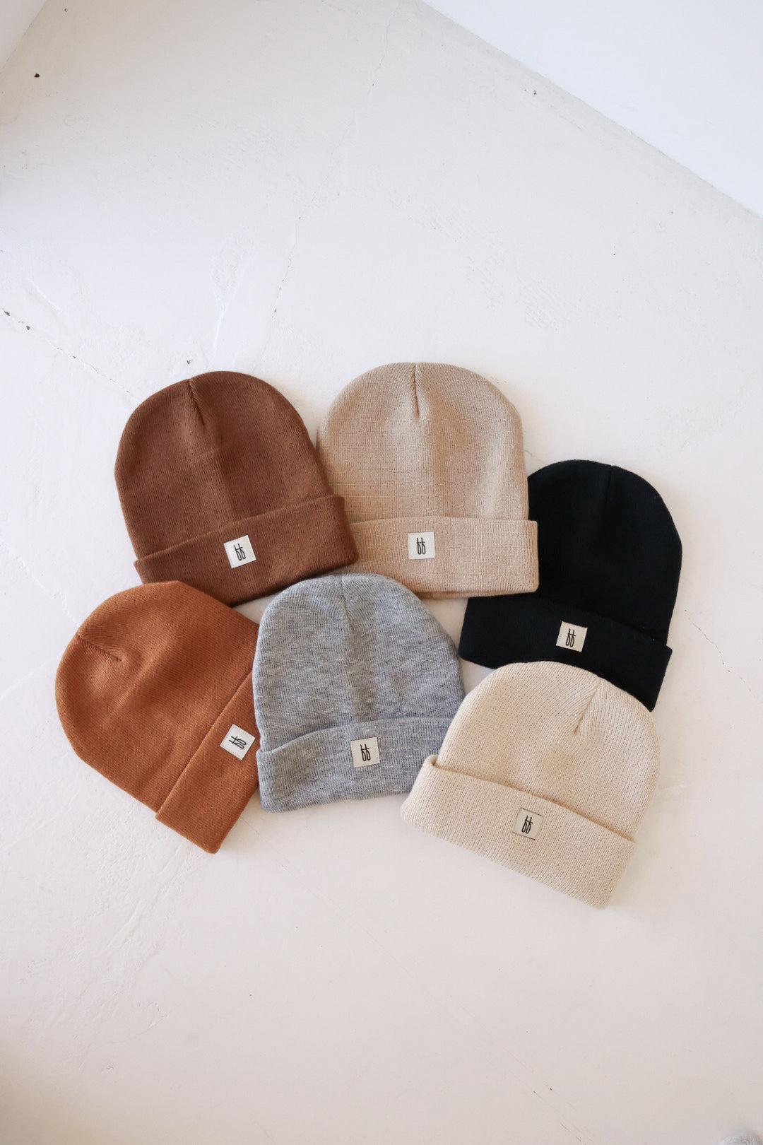 baby/children's knit beanie // rust