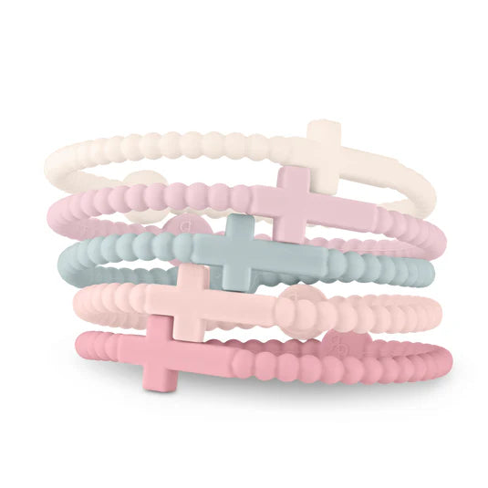 set of 5 jesus bracelets // dreamy (ADULT or KID SIZE)