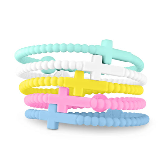set of 5 jesus bracelets // southern sass *ADULT SIZE*