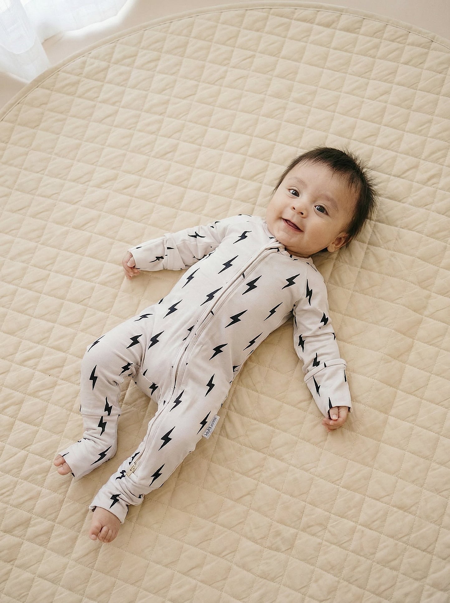 little bolt bamboo pajamas // ZIPPY