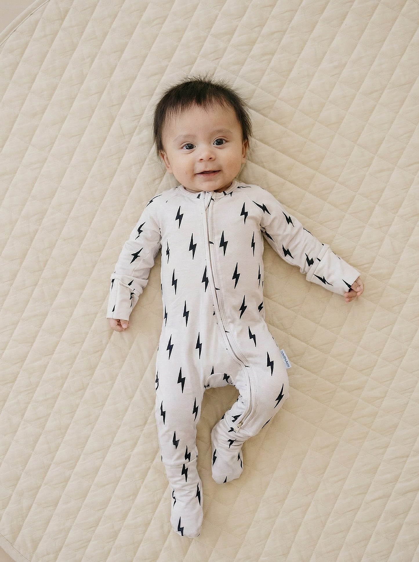 little bolt bamboo pajamas // ZIPPY