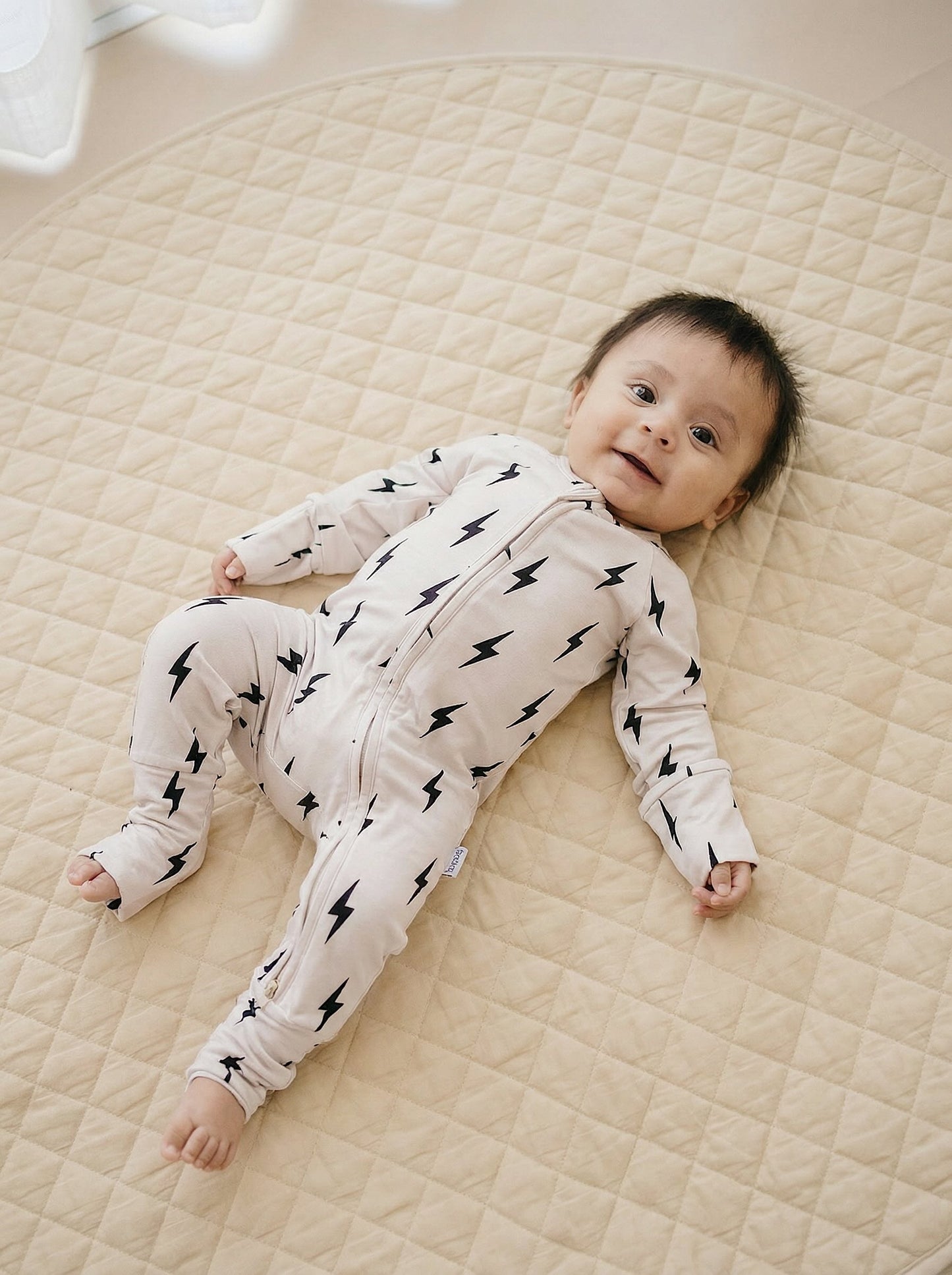 little bolt bamboo pajamas // ZIPPY
