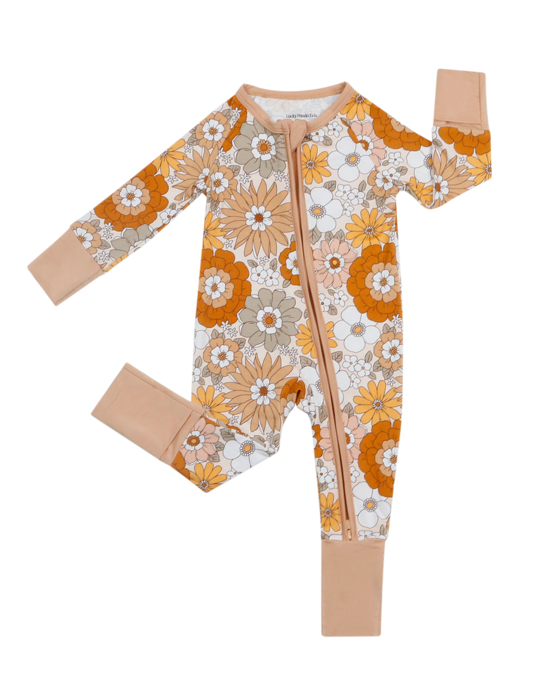 petal pop bamboo pajamas // ZIPPY