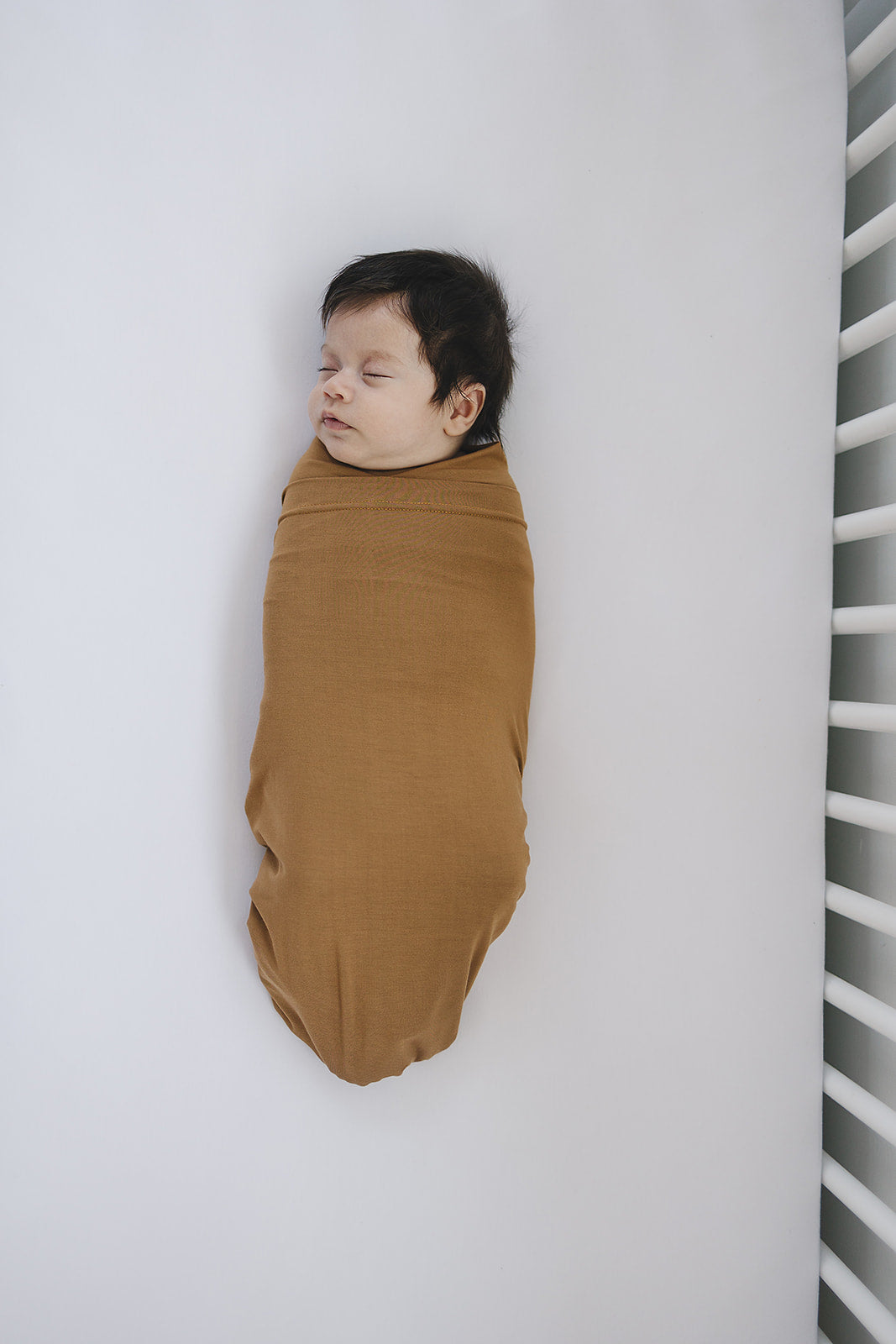 bamboo stretch swaddle // mustard