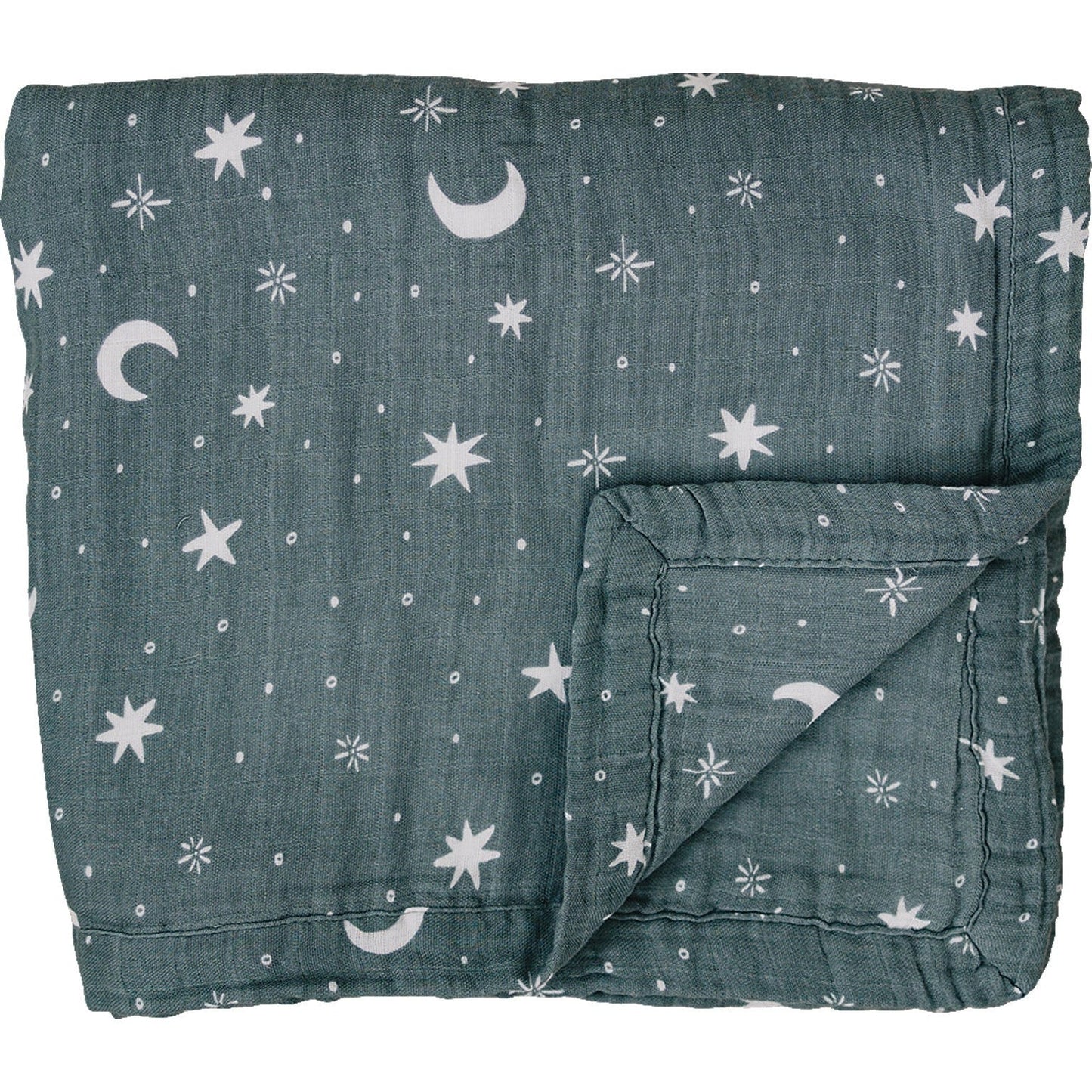 muslin quilt // night sky