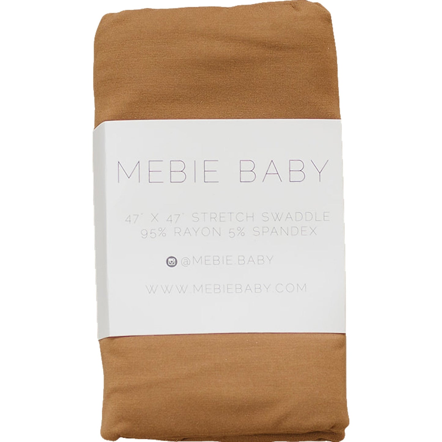 bamboo stretch swaddle // mustard