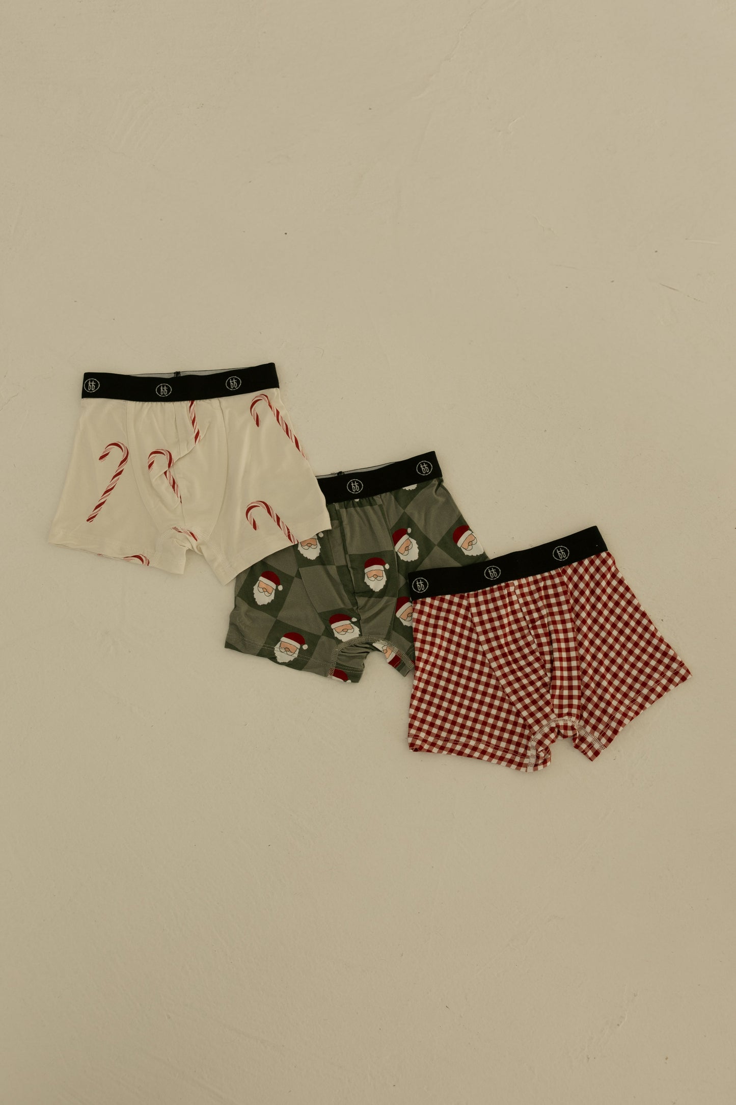 bamboo boxers // christmas 3 pack