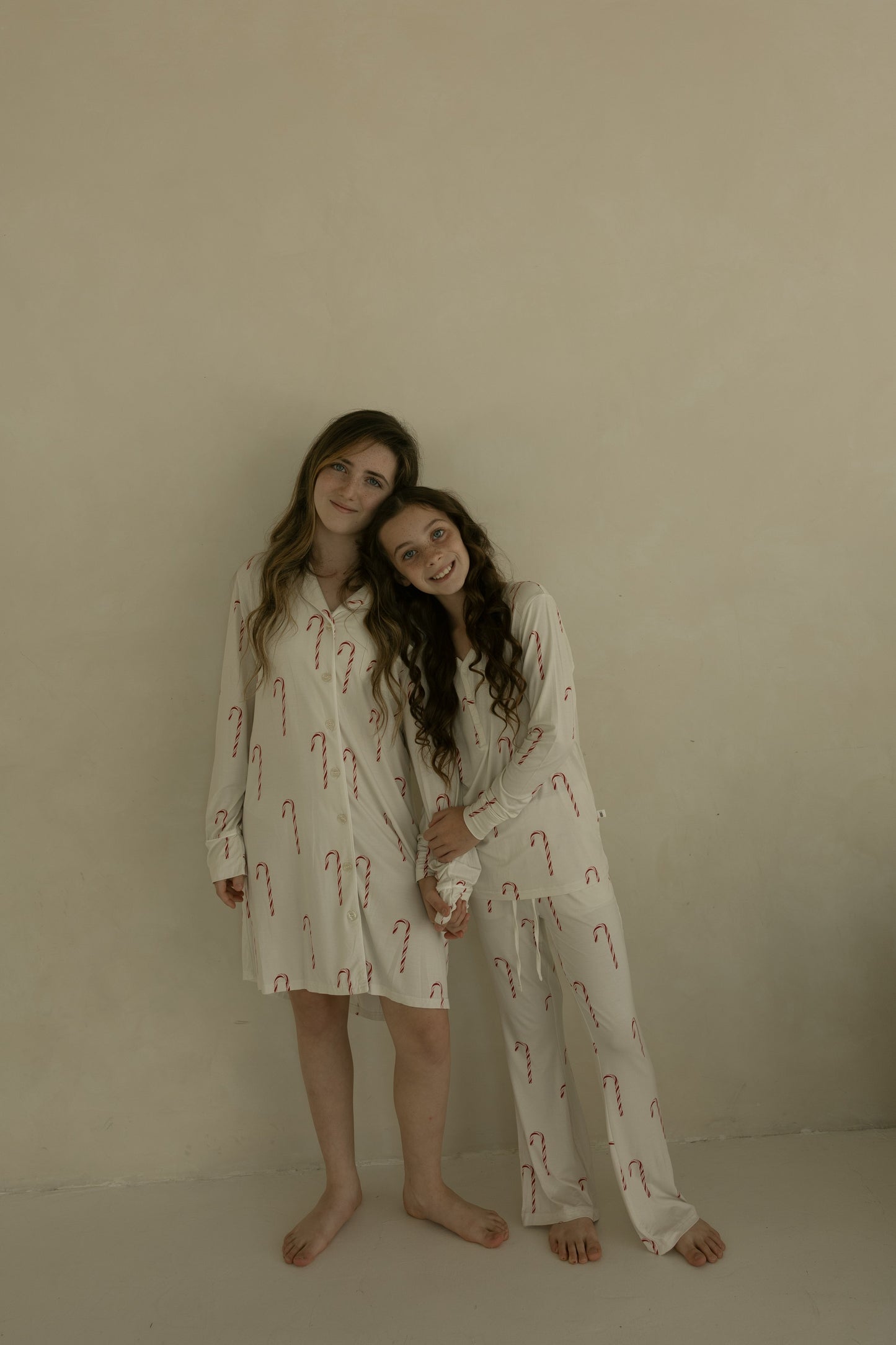 women’s bamboo sleeping dress // candy cane (*comes in family matching*)