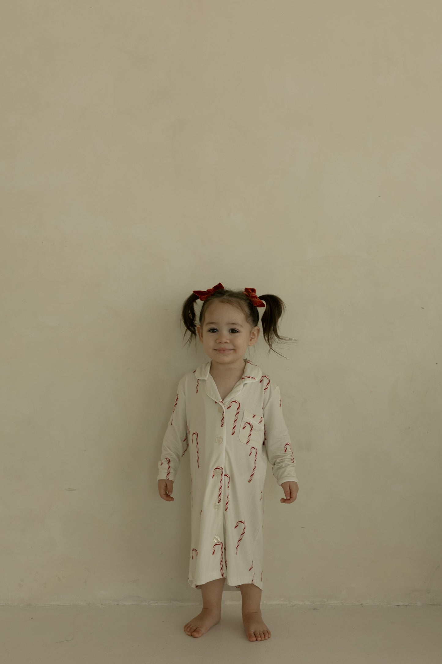 bamboo sleeping dress // candy cane (*comes in family matching*)
