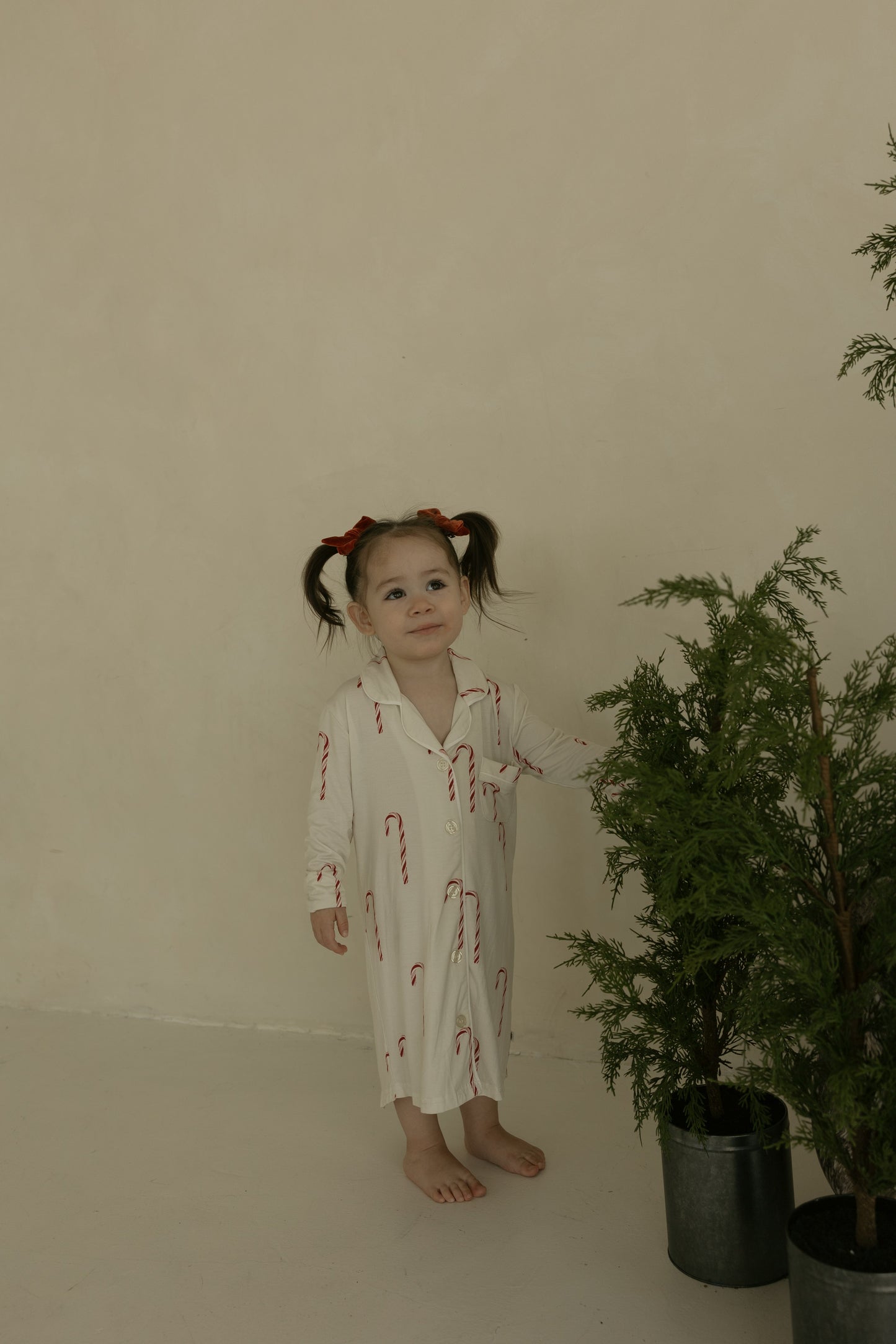 bamboo sleeping dress // candy cane (*comes in family matching*)