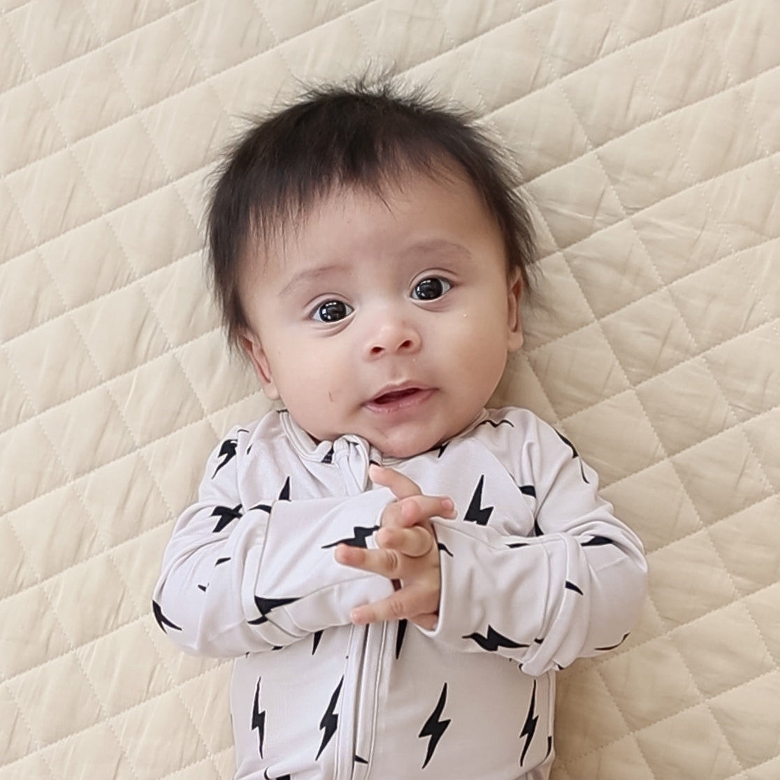 little bolt bamboo pajamas // ZIPPY