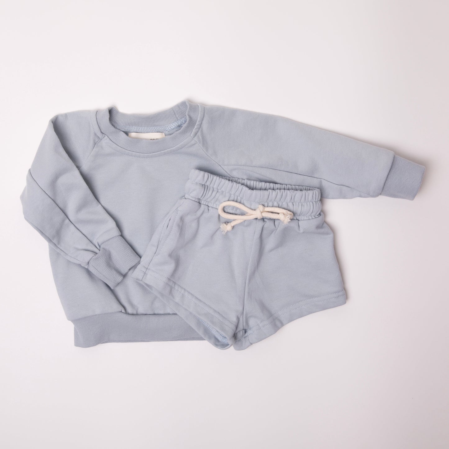 roan sweatshirt set // blue