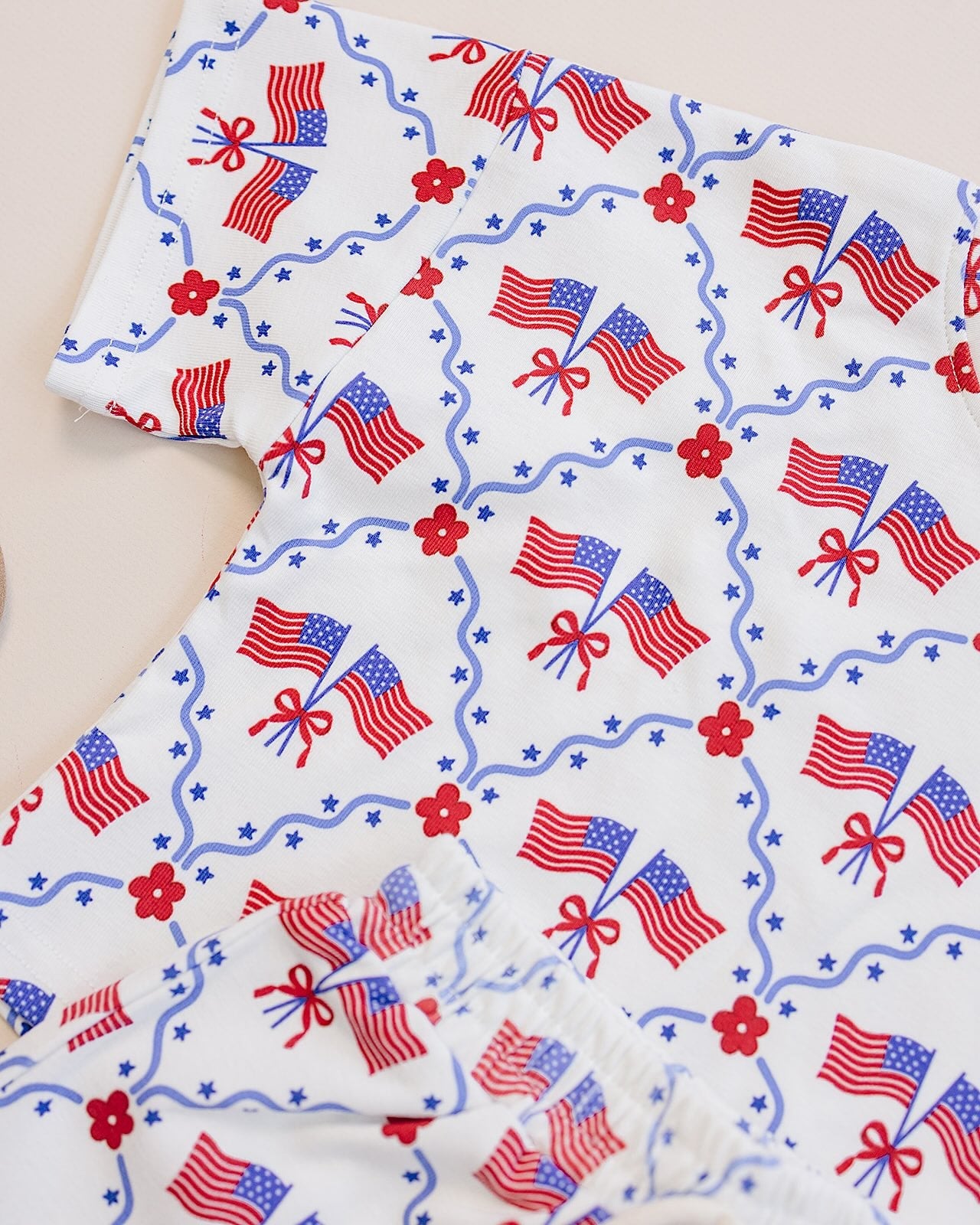 shorts set // american girl