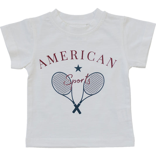 american sports tee (sizing up to 10y)