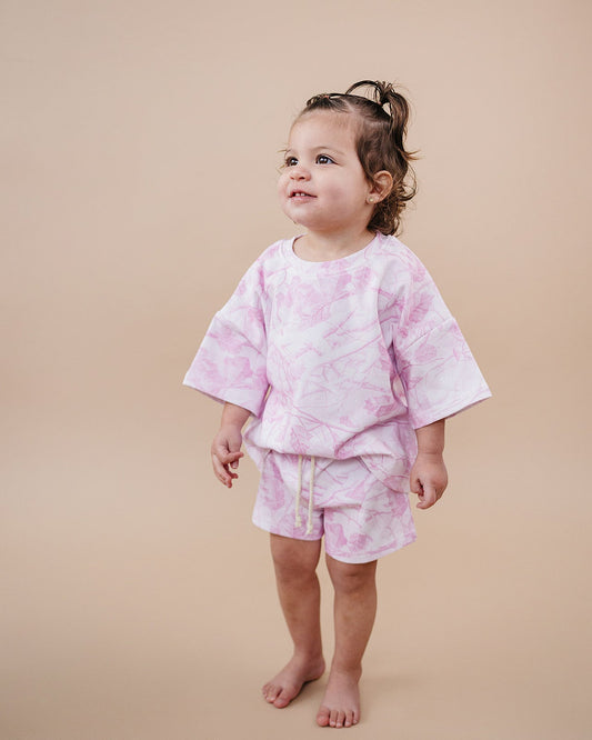 shorts set // pink camo