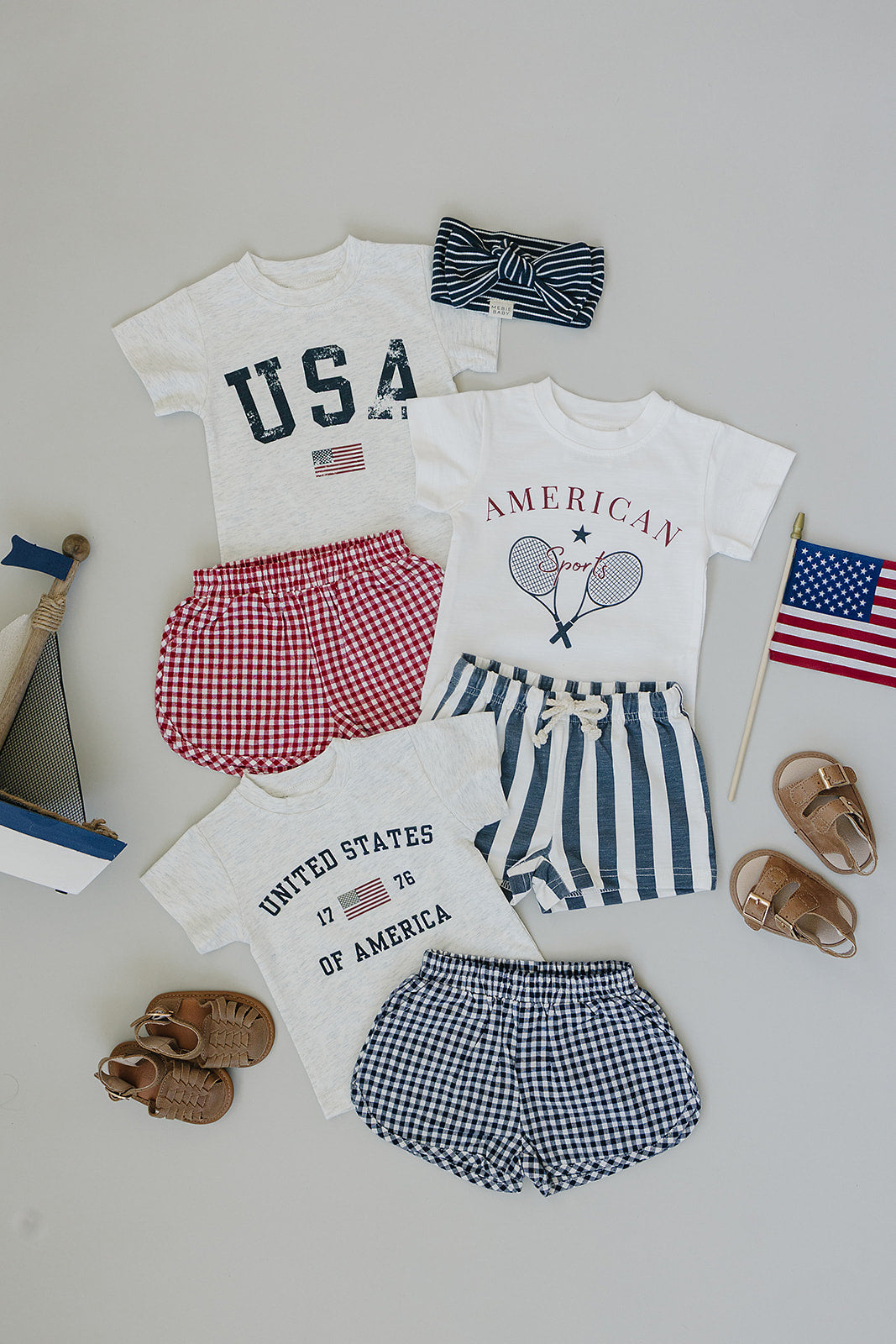 american sports tee (sizing up to 10y)